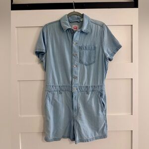 Levi's Light Blue Denim Jumpsuit